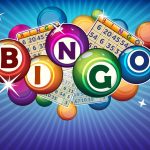 Colourful bingo balls